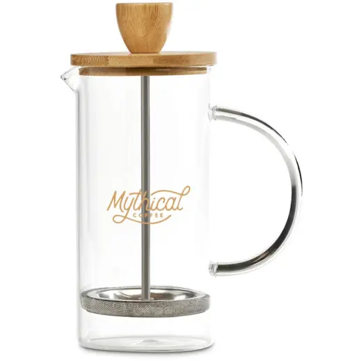 Okiyo Osu Glass & Bamboo Coffee Plunger Main